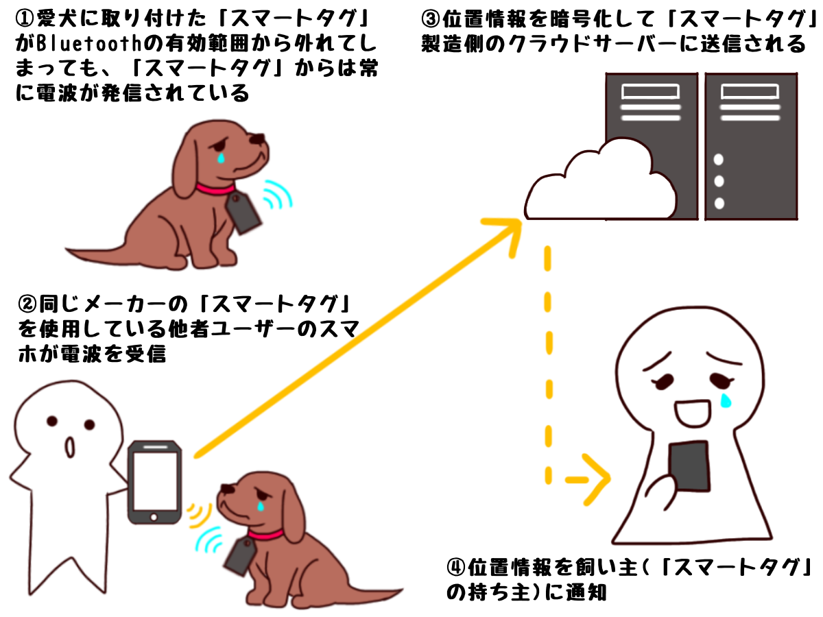 犬　ちょちょブログ　ダックスフンド　ダックスフント　GPS　スマートタグ　迷子　対策　防止